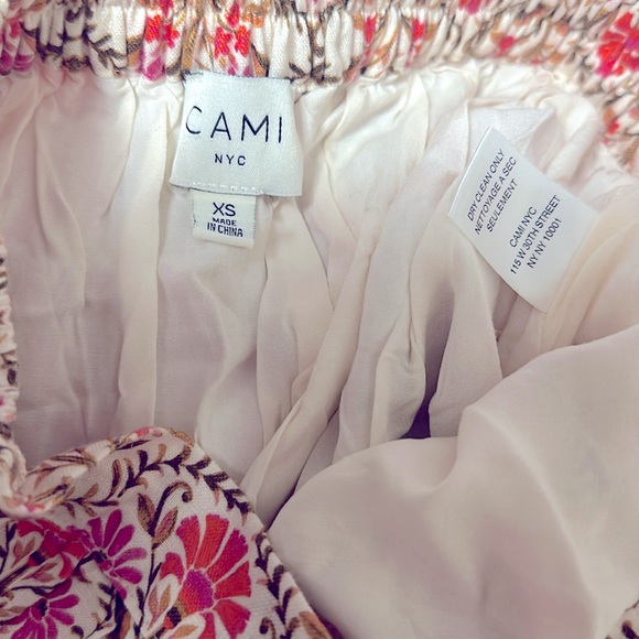 Cami NYC Nori Tiered Skirt Wallpaper Floral Size XS - Picture 9 of 9